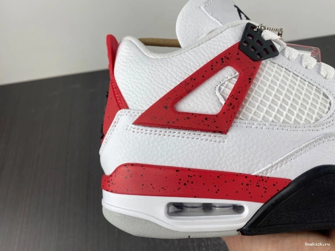 One Kick Cement Red Jordan DH6927-161 Air 4 0818